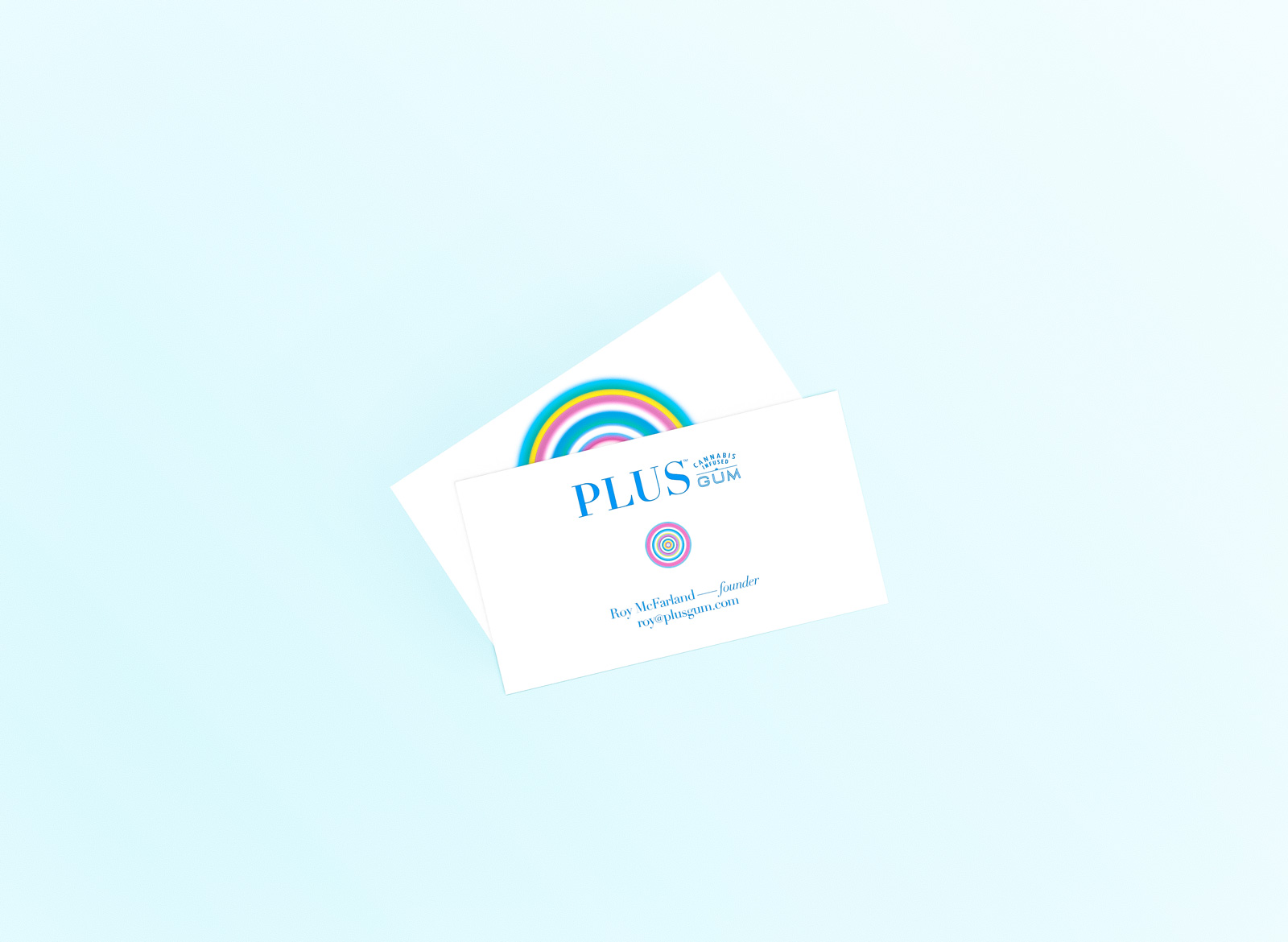 phillip fivel nessen Plus Gum marijuana brand identity